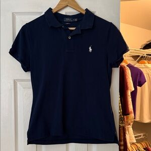 Polo by Ralph Lauren Navy Blue Women's Top